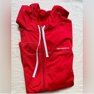 New Balance Vibrant Red Athletic Jacket